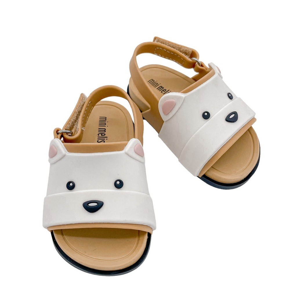 🚨SALE🚨 NWT MINI MELISSA Bear Slide Sandals, Size 5